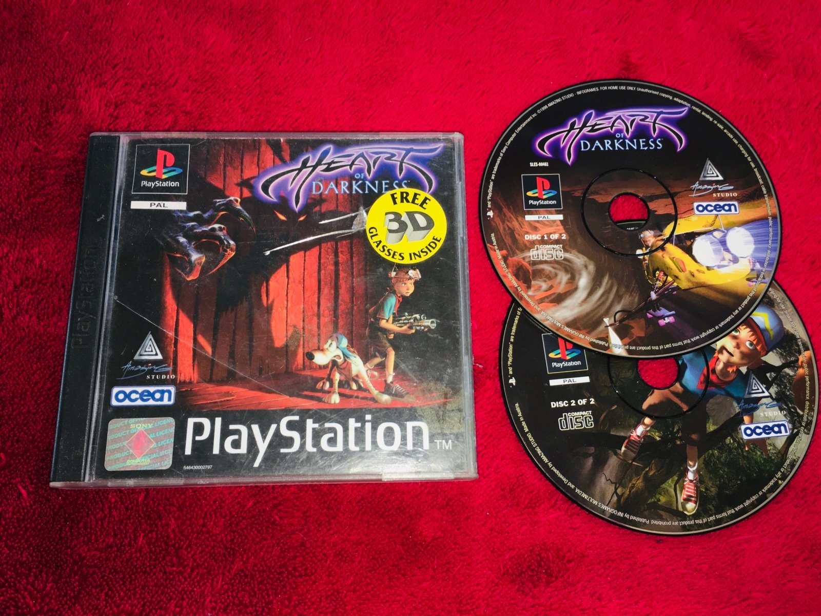 Heart of Darkness - PS1 Game - PlayStation, Games, Action and adventure - Level Up Gaming NZ