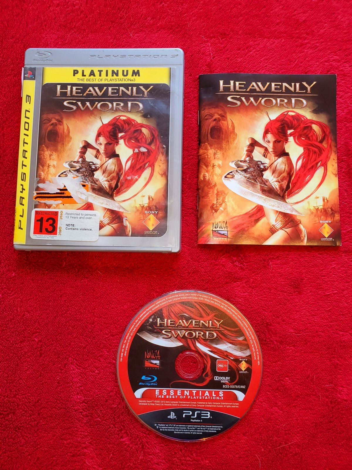 Heavenly Sword - PS3 Game - PlayStation 3, Games, Action and adventure - Level Up Gaming NZ