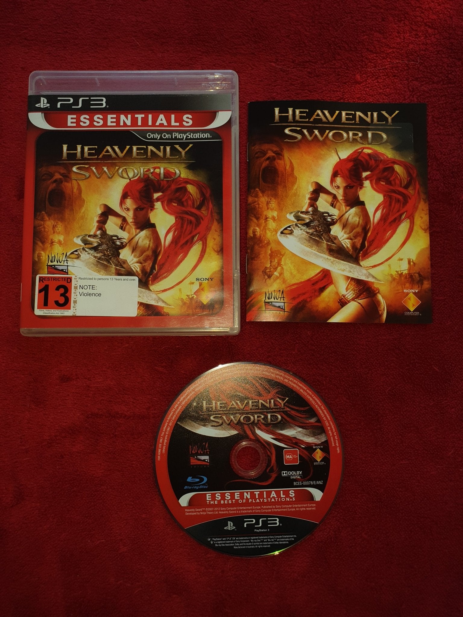 Heavenly Sword - PS3 Game - PlayStation 3, Games, Action and adventure - Level Up Gaming NZ