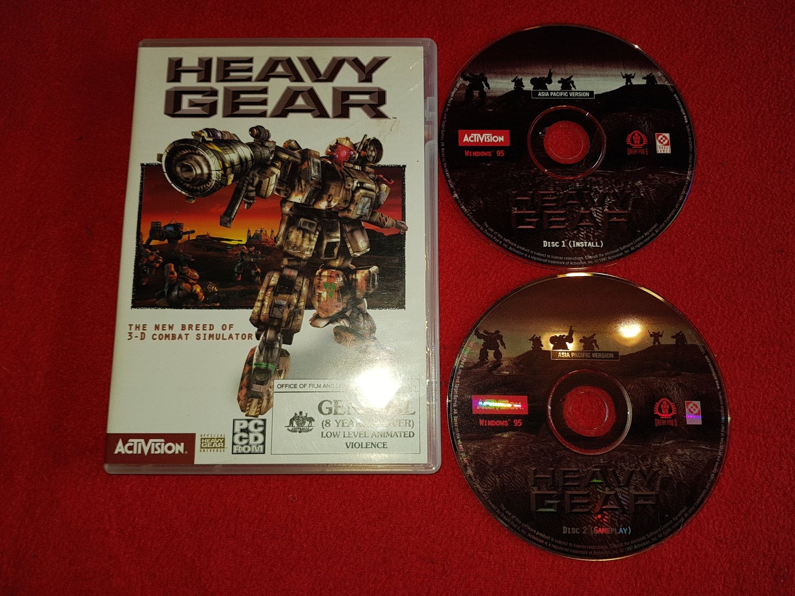 Heavy Gear - Classic '97 PC Game - PC games, Simulation - Level Up Gaming NZ