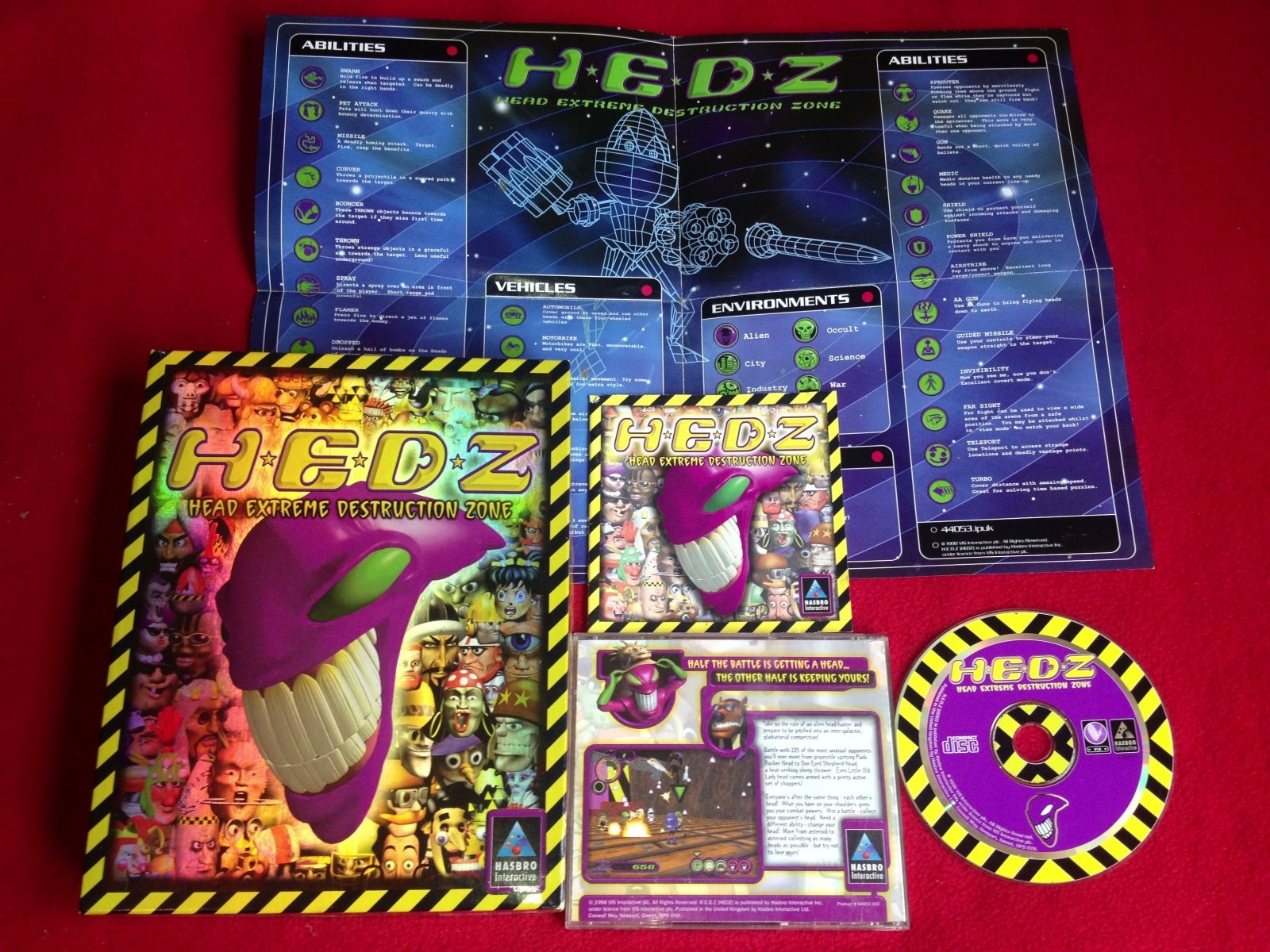 Hedz - RARE + BOXED PC Game - PC games, Shooter - Level Up Gaming NZ