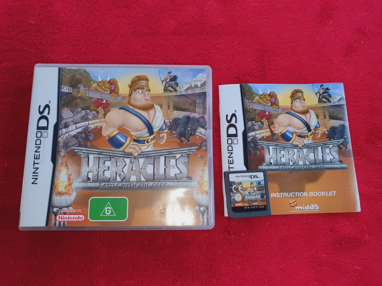 Heracles: Battle With The Gods - NDS Game - Nintendo DS, Games - Level Up Gaming NZ