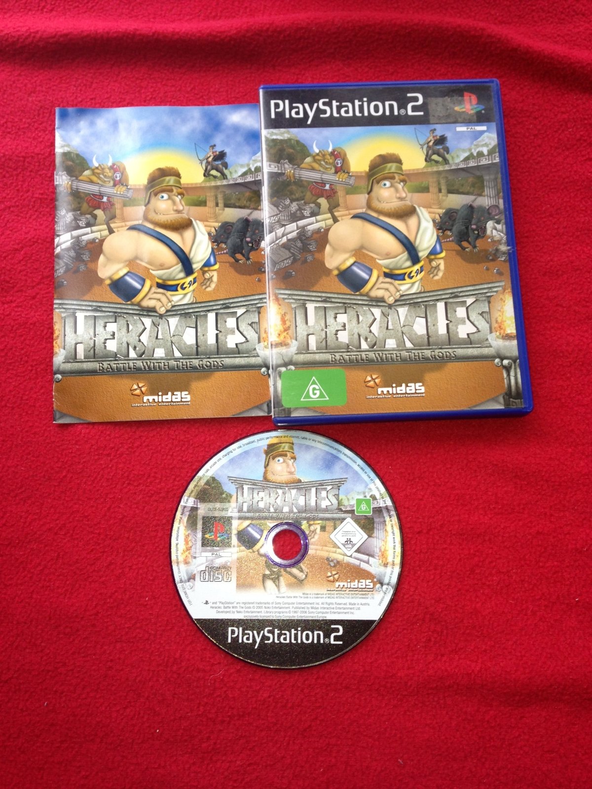 Heracles: Battle With The Gods - PS2 Game - PlayStation 2, Games, Action and adventure - Level Up Gaming NZ
