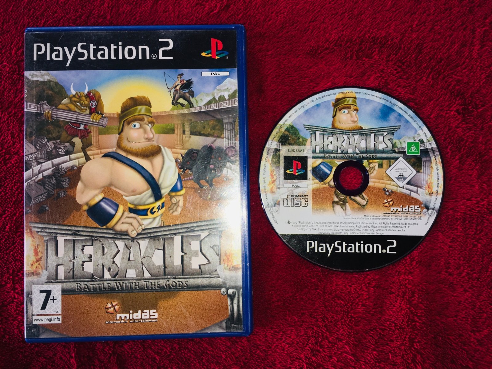 Heracles: Battle With The Gods - PS2 Game - PlayStation 2, Games, Action and adventure - Level Up Gaming NZ