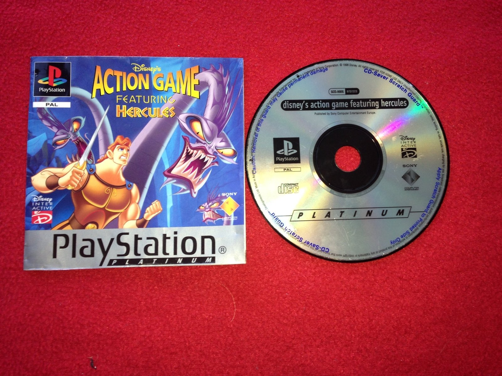 Disney's Hercules - PS1 Game - PlayStation, Games, Action and adventure - Level Up Gaming NZ