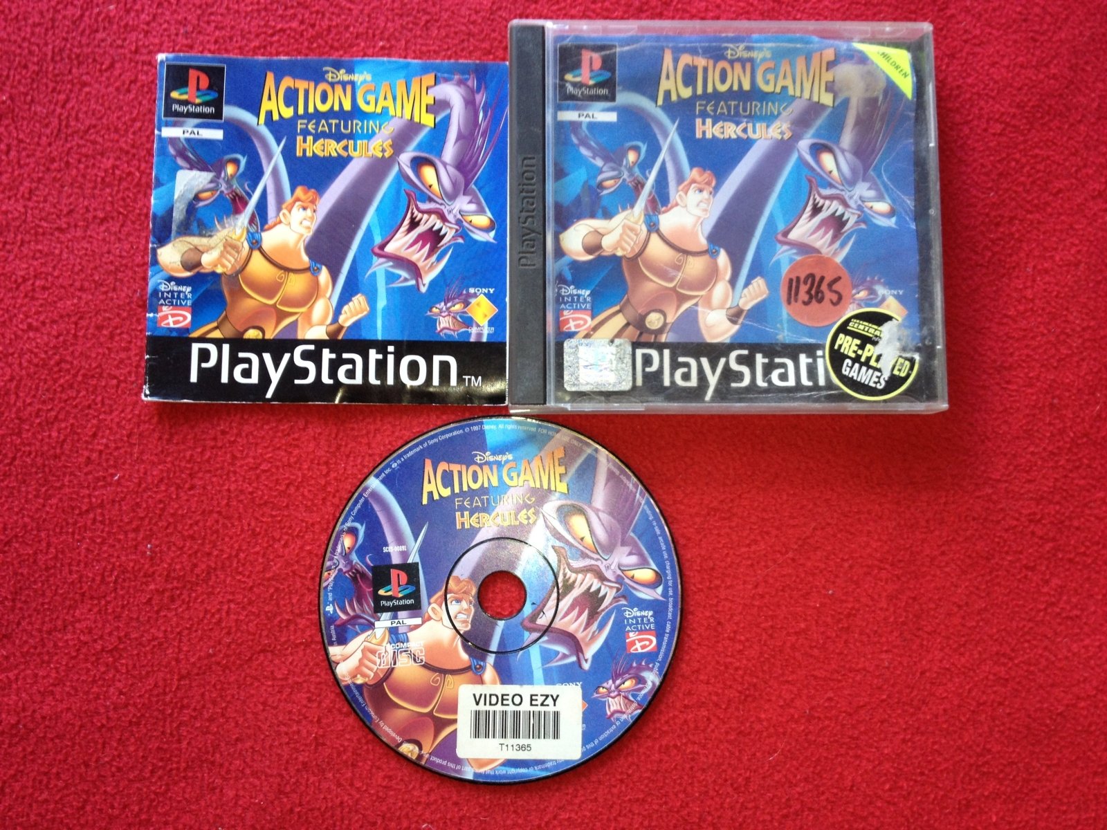 Disney's Hercules - PS1 Game - PlayStation, Games, Action and adventure - Level Up Gaming NZ