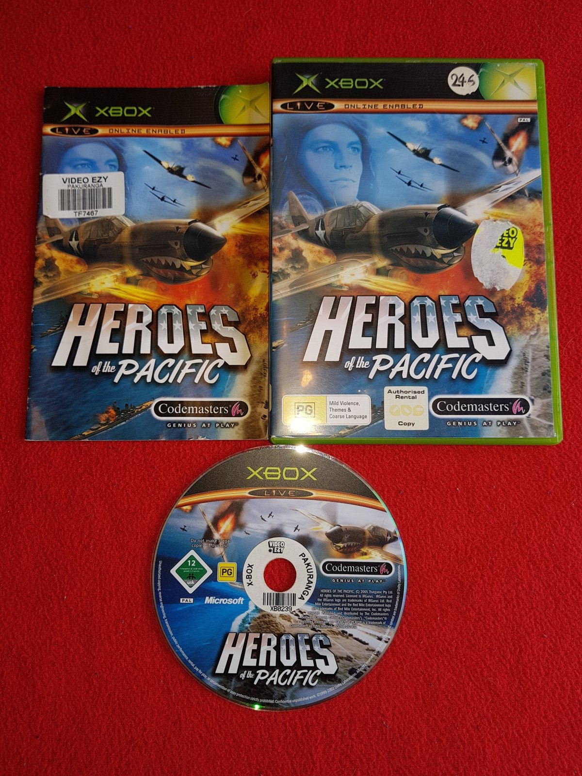 Heroes of the Pacific - XBOX Game - Xbox, Games, Action and adventure - Level Up Gaming NZ