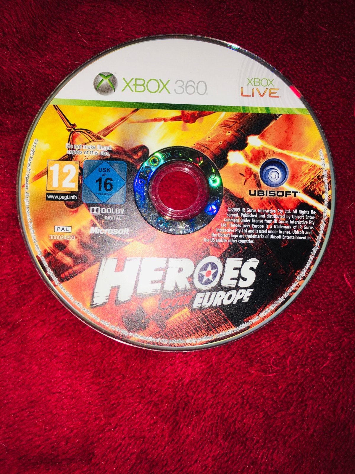 Heroes Over Europe - XBOX360 Game - Xbox 360, Games, Action and adventure - Level Up Gaming NZ