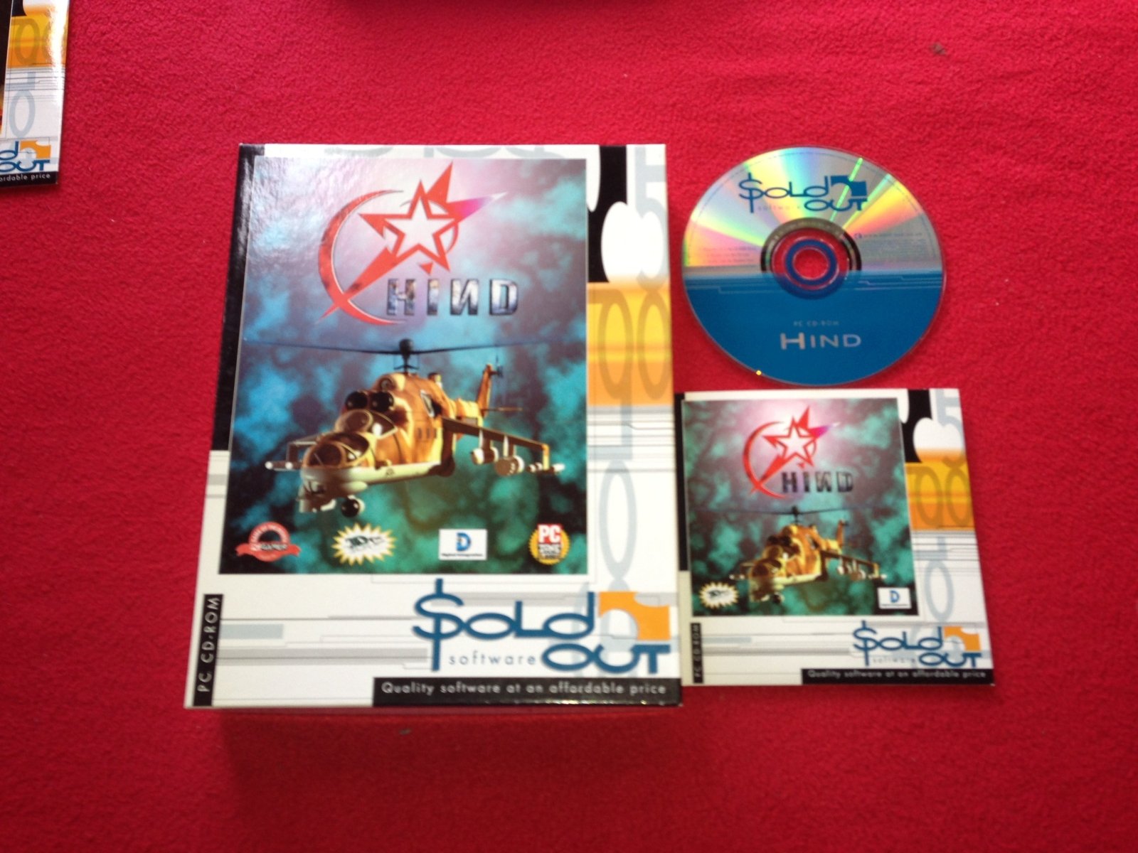 Hind - RARE BOXED '96 Flight Simulator Game - PC games, Simulation - Level Up Gaming NZ