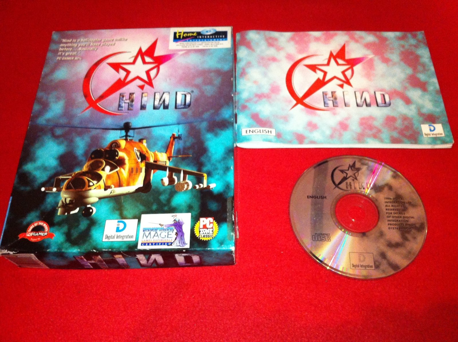 Hind - RARE BOXED '96 Flight Simulator Game - PC games, Simulation - Level Up Gaming NZ