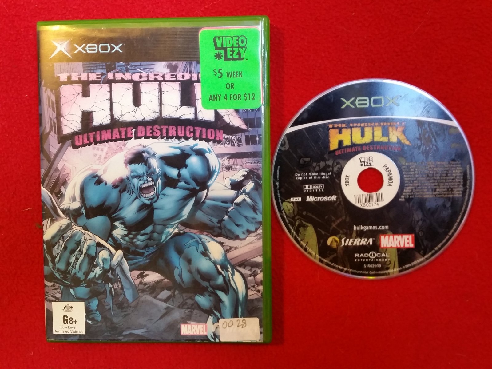 The Incredible Hulk: Ultimate Destruction* XBOX - Xbox, Games, Action and adventure - Level Up Gaming NZ