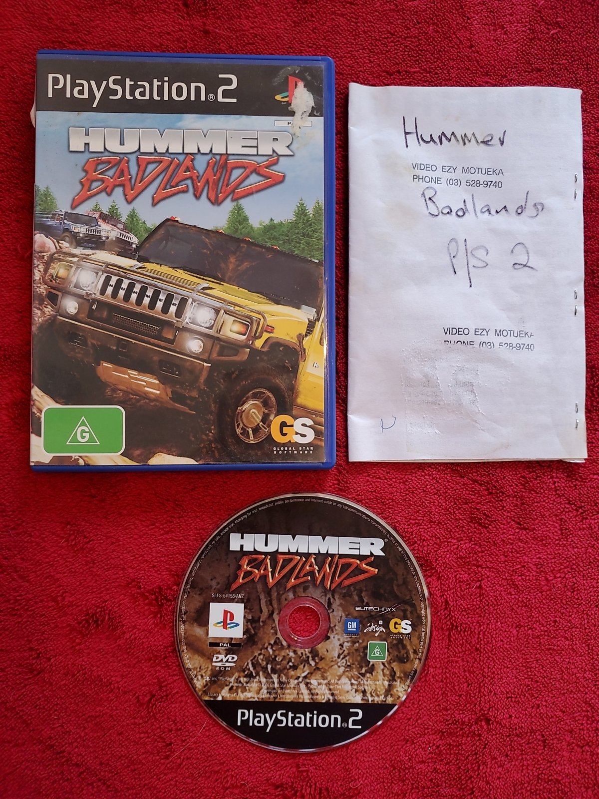 Hummer Badlands - PS2 Game - PlayStation 2, Games, Driving and racing - Level Up Gaming NZ