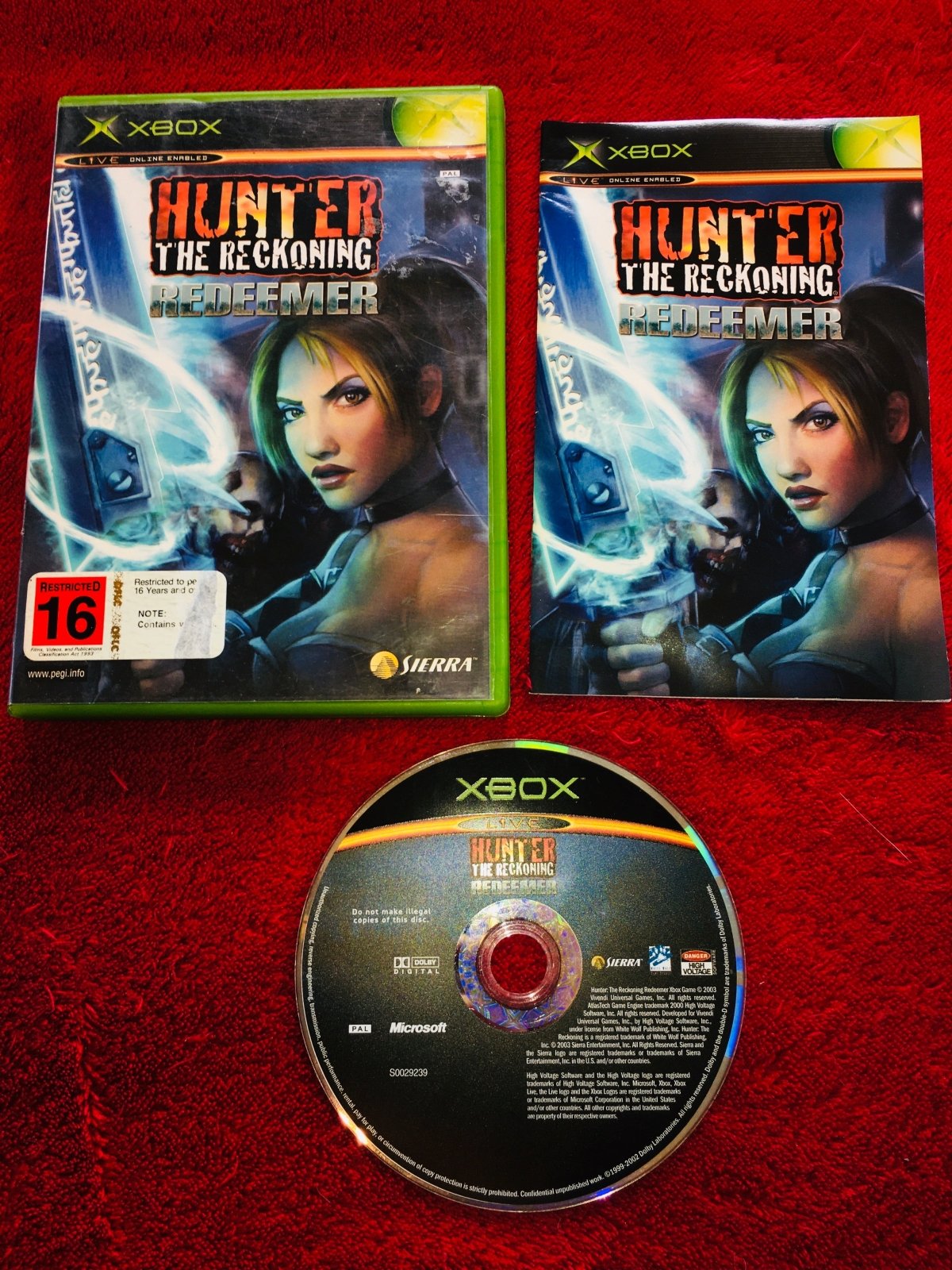 Hunter: The Reckoning - Redeemer - XBOX Game - Xbox, Games, Role playing - Level Up Gaming NZ