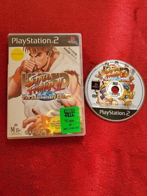 Hyper Street Fighter II - PS2 Game