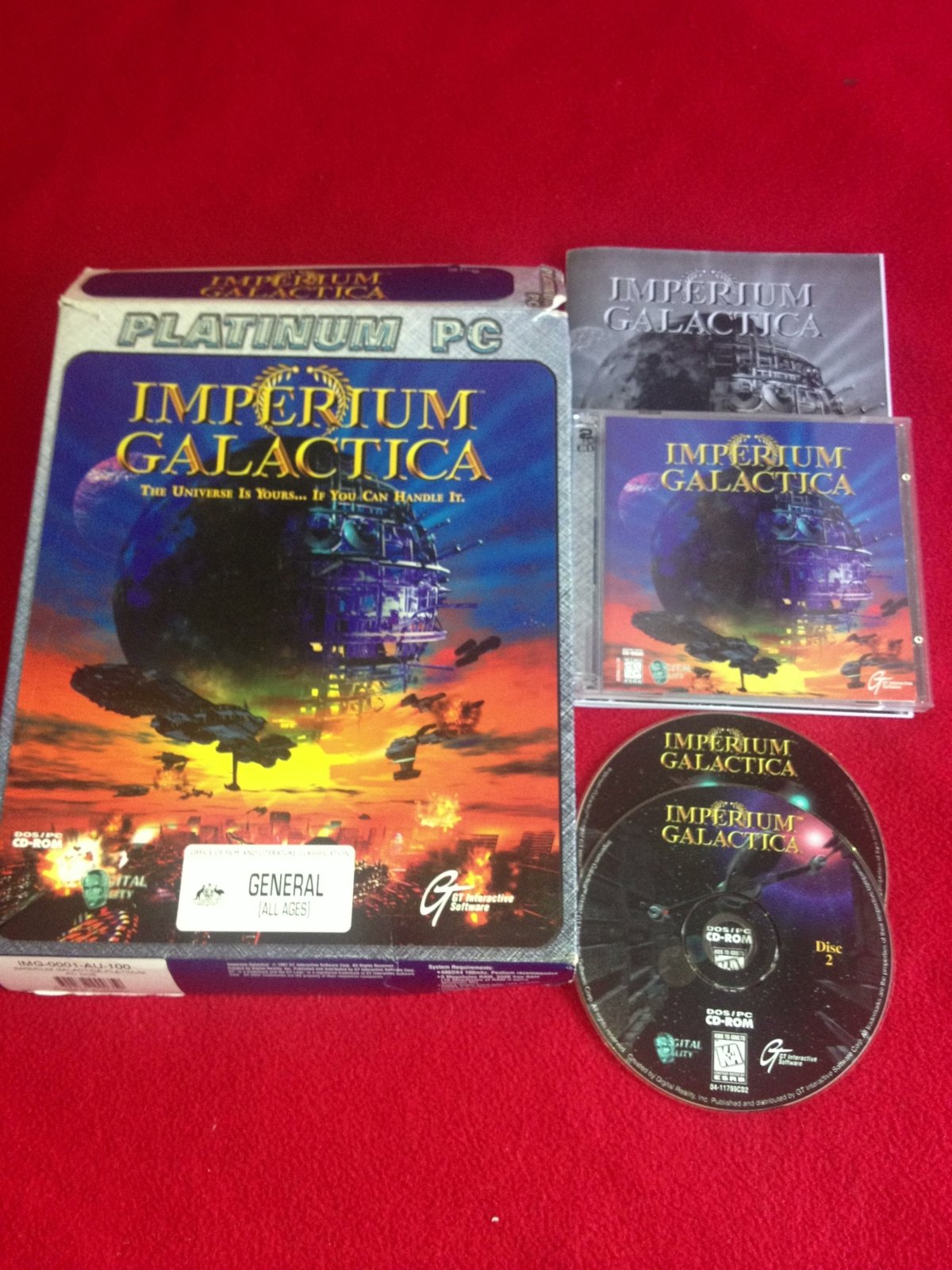 Imperium Galactica - RARE+ BOXED PC Game - PC games, Strategy and puzzle - Level Up Gaming NZ