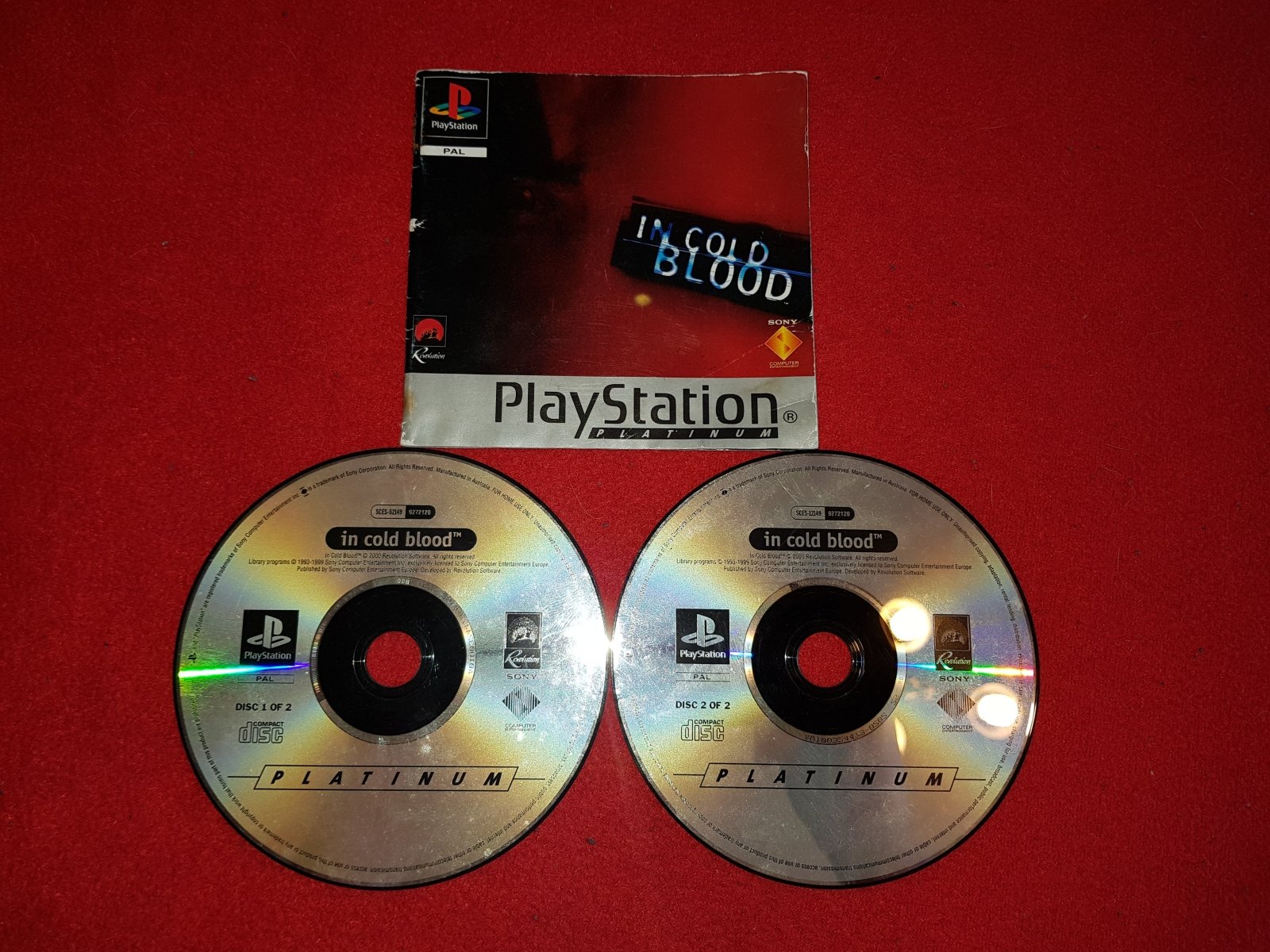 In Cold Blood - PS1 Game - PlayStation, Games, Action and adventure - Level Up Gaming NZ