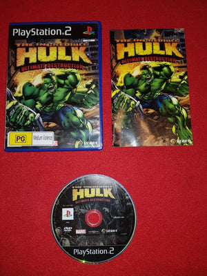 The Incredible Hulk: Ultimate Destruction - AS NEW PS2 Game
