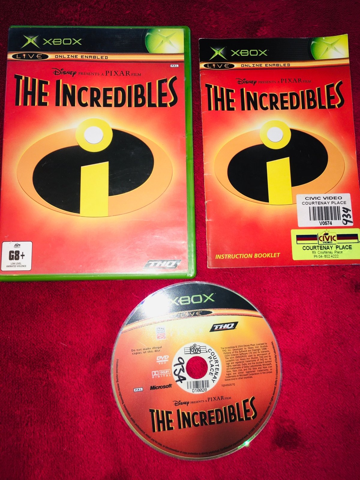 The Incredibles - XBOX Game - Xbox, Games, Action and adventure - Level Up Gaming NZ