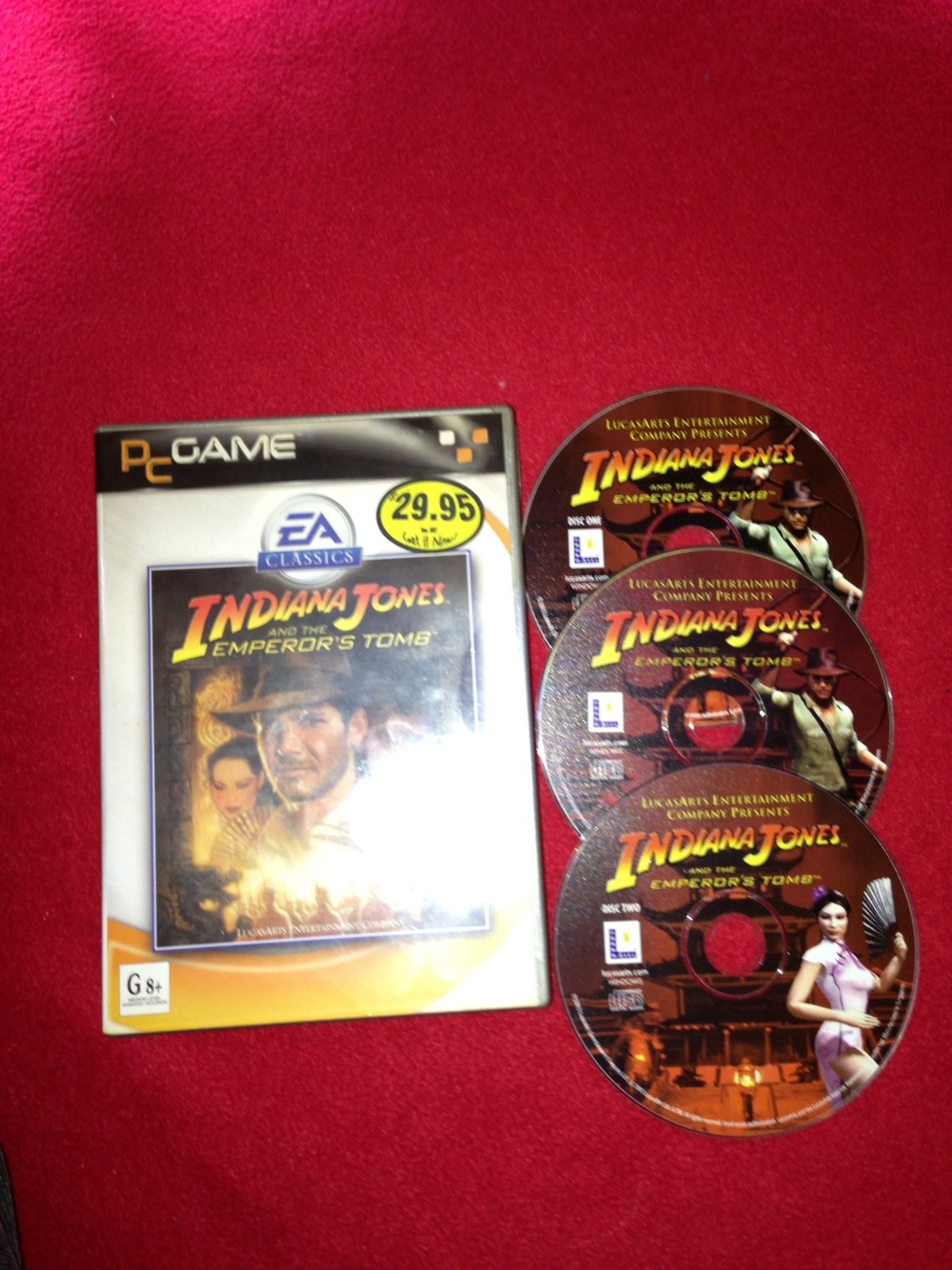 Indiana Jones and the Emperor's Tomb - PC Game - PC games, Action and adventure - Level Up Gaming NZ