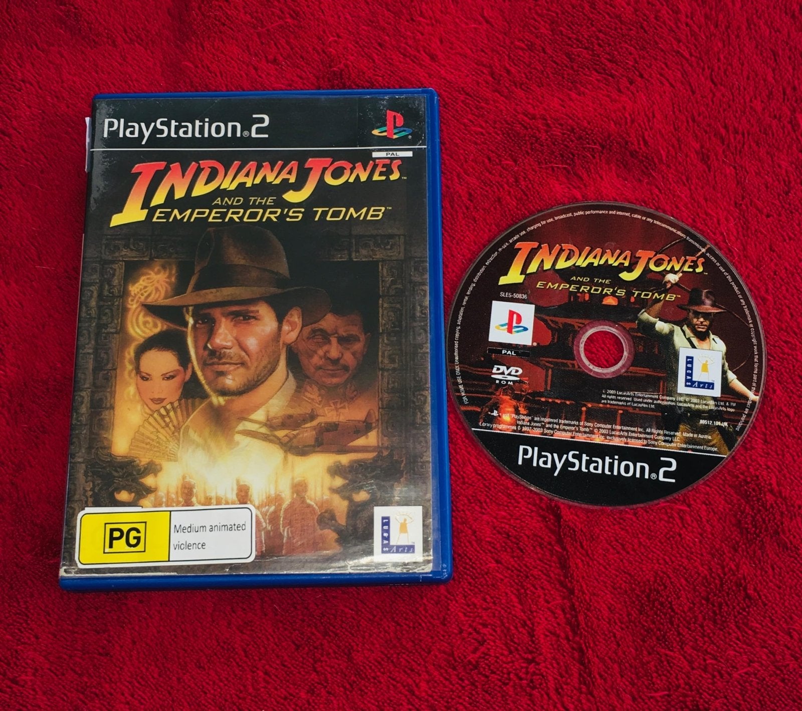 Indiana Jones and the Emperor's Tomb - PS2 Game - PlayStation 2, Games, Action and adventure - Level Up Gaming NZ