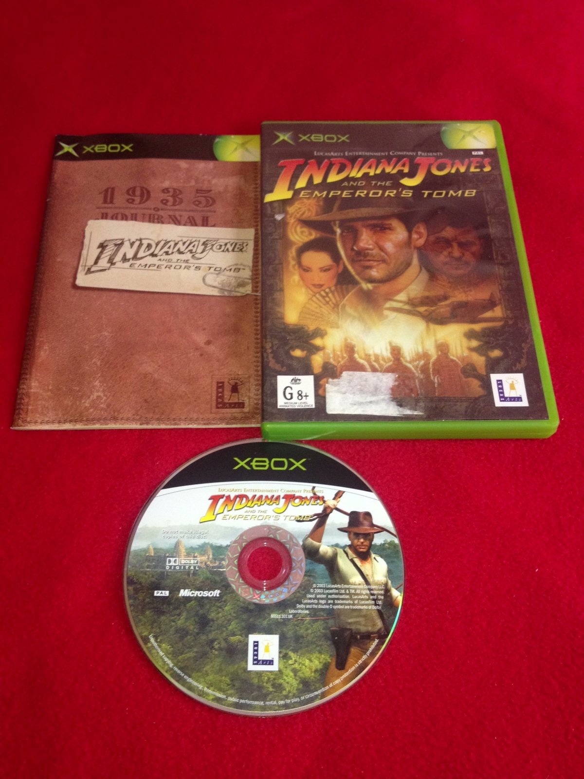 Indiana Jones and the Emperor's Tomb - RARE Xbox Game - Xbox, Games, Action and adventure - Level Up Gaming NZ