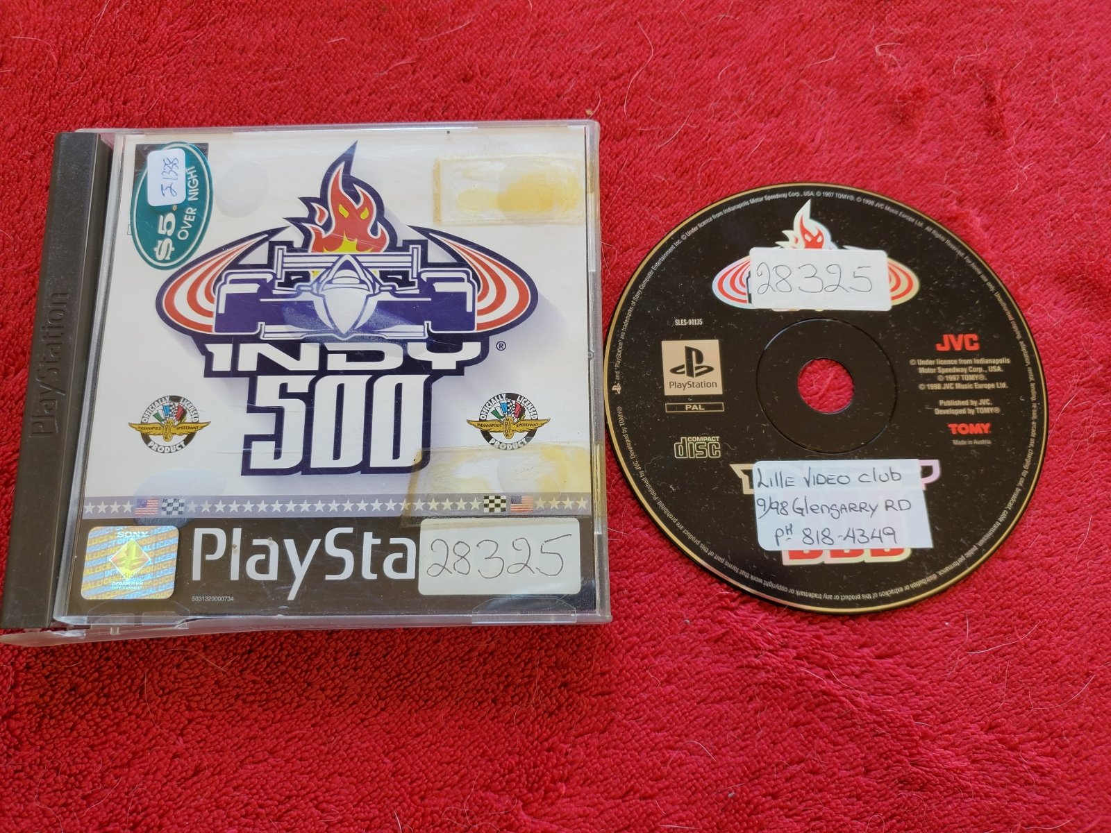 Indy 500 - PS1 Game - PlayStation, Games, Driving and racing - Level Up Gaming NZ