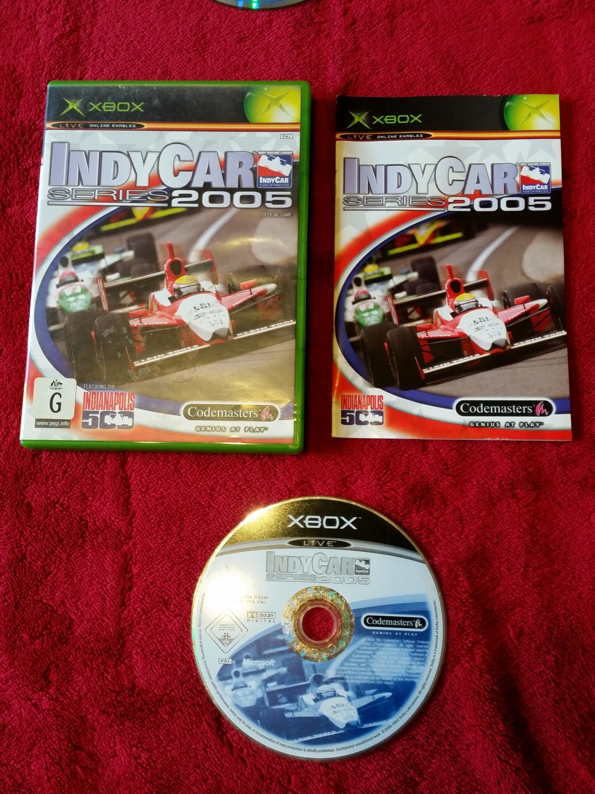 Indycar Series 2005 - RARE XBOX Game - Xbox, Games, Driving and racing - Level Up Gaming NZ