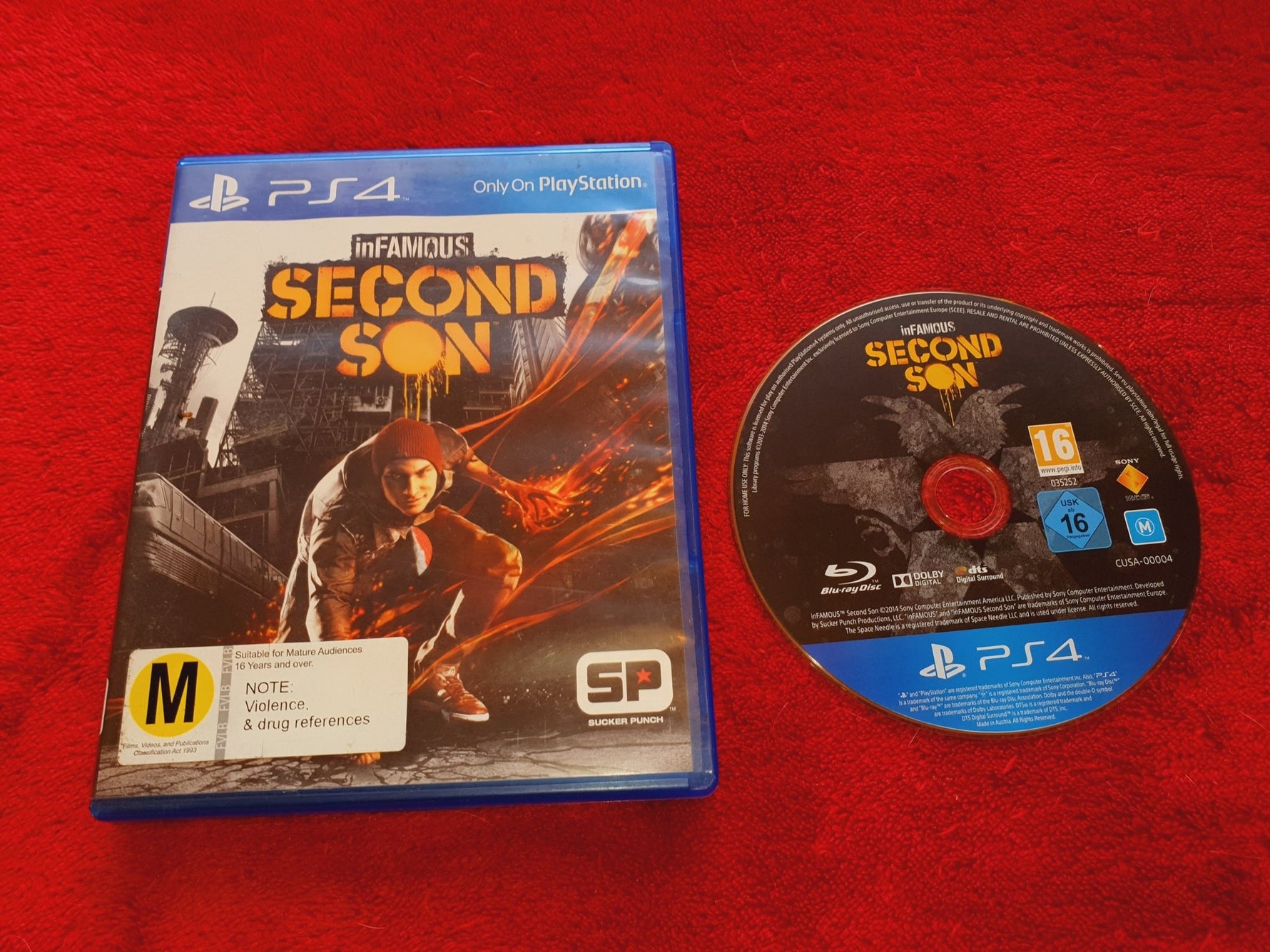 inFamous Second Son - PS4 Game - PS4 - PlayStation 4, Games - Level Up Gaming NZ