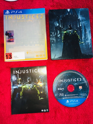 Injustice 2: Ultimate Edition Steelbook - 9/10! PS4 Game