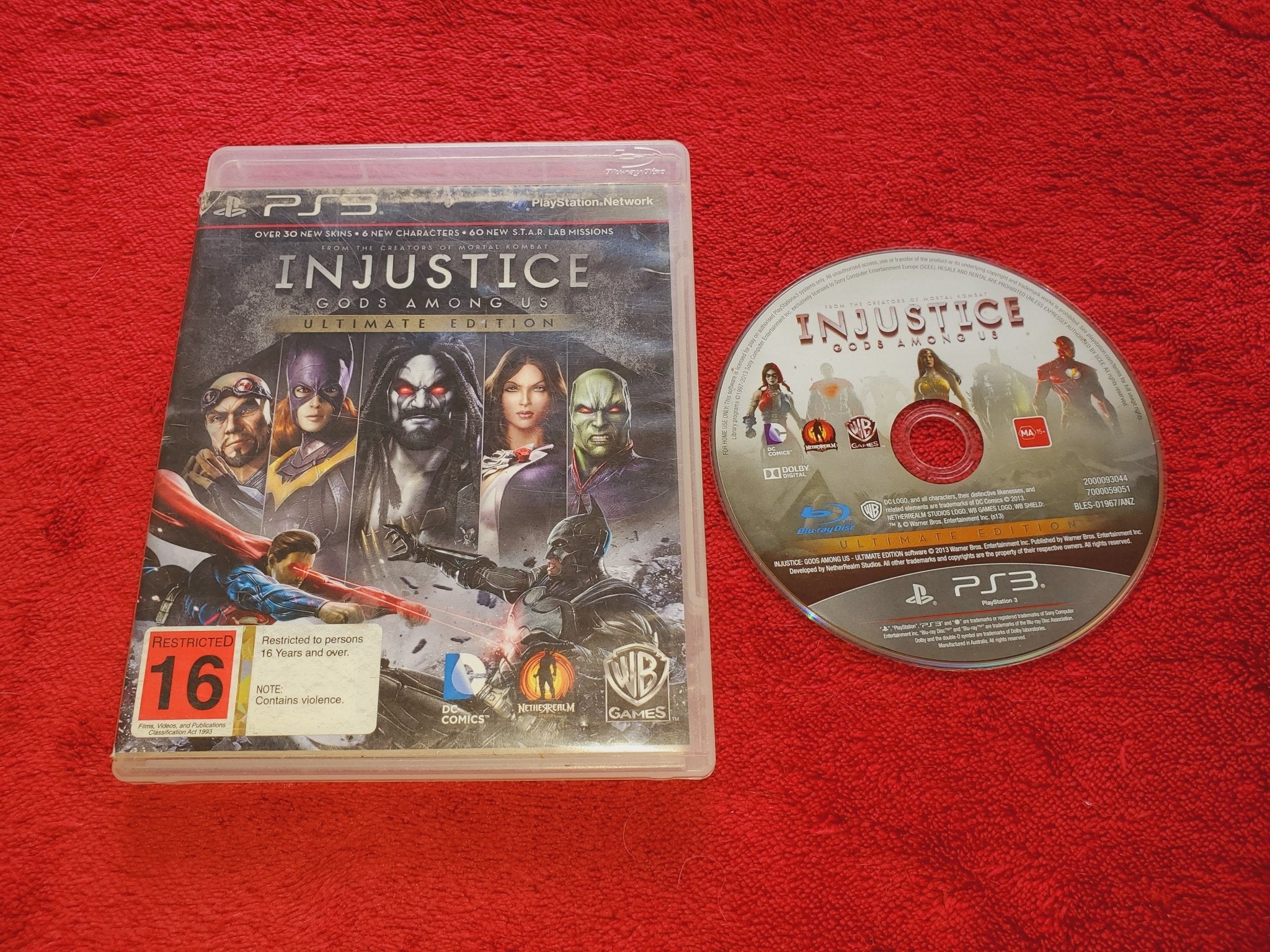 Injustice: Gods Among Us Ultimate Edition - PS3 Game - PlayStation 3, Games, Fighting - Level Up Gaming NZ