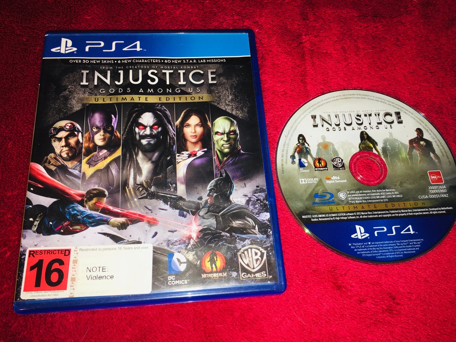 Injustice: Gods Among Us Ultimate Edition - PS4 Game - PlayStation 4, Games - Level Up Gaming NZ