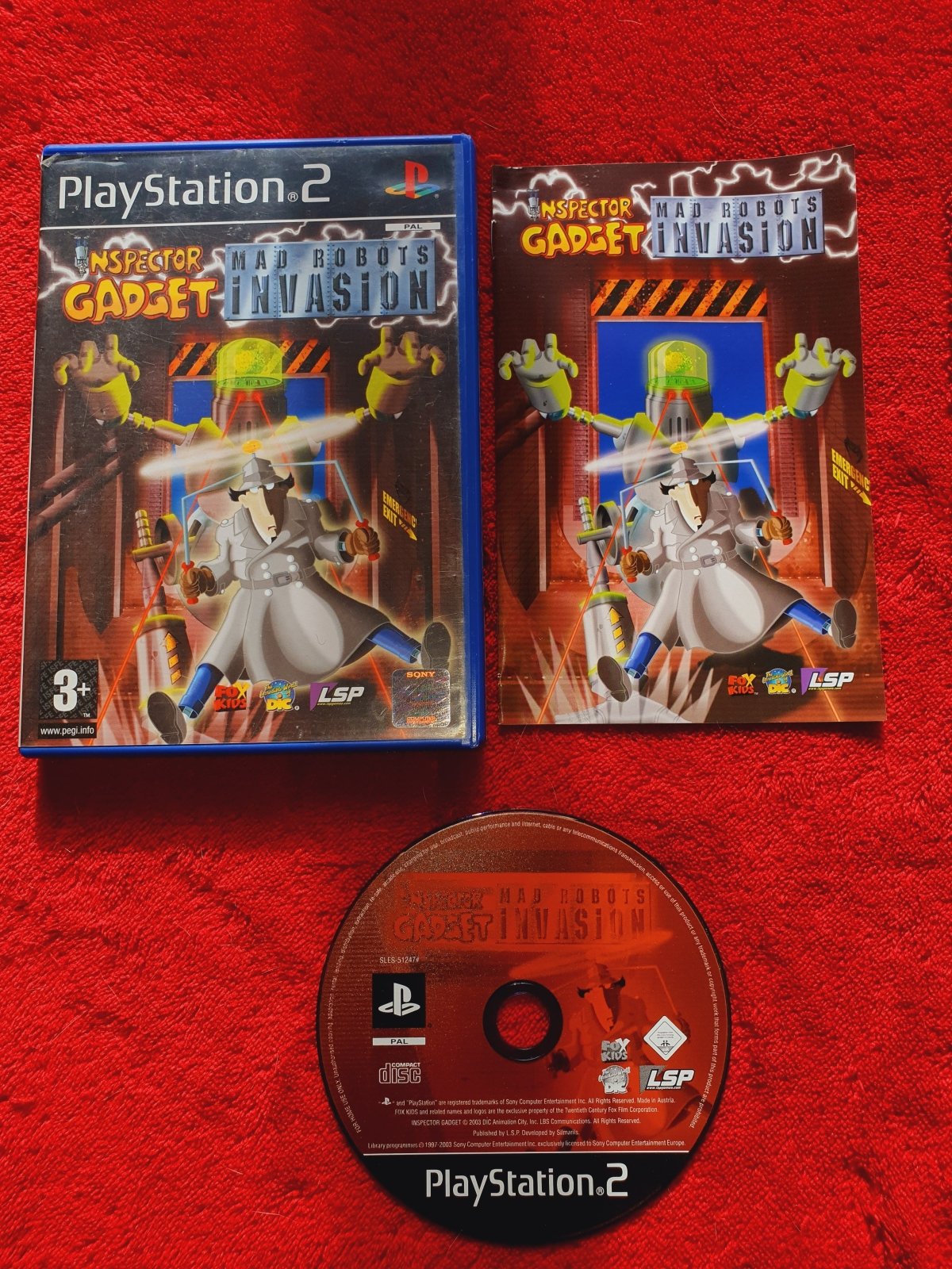 Inspector Gadget: Mad Robots Invasion - PS2 Game - PlayStation 2, Games, Action and adventure - Level Up Gaming NZ