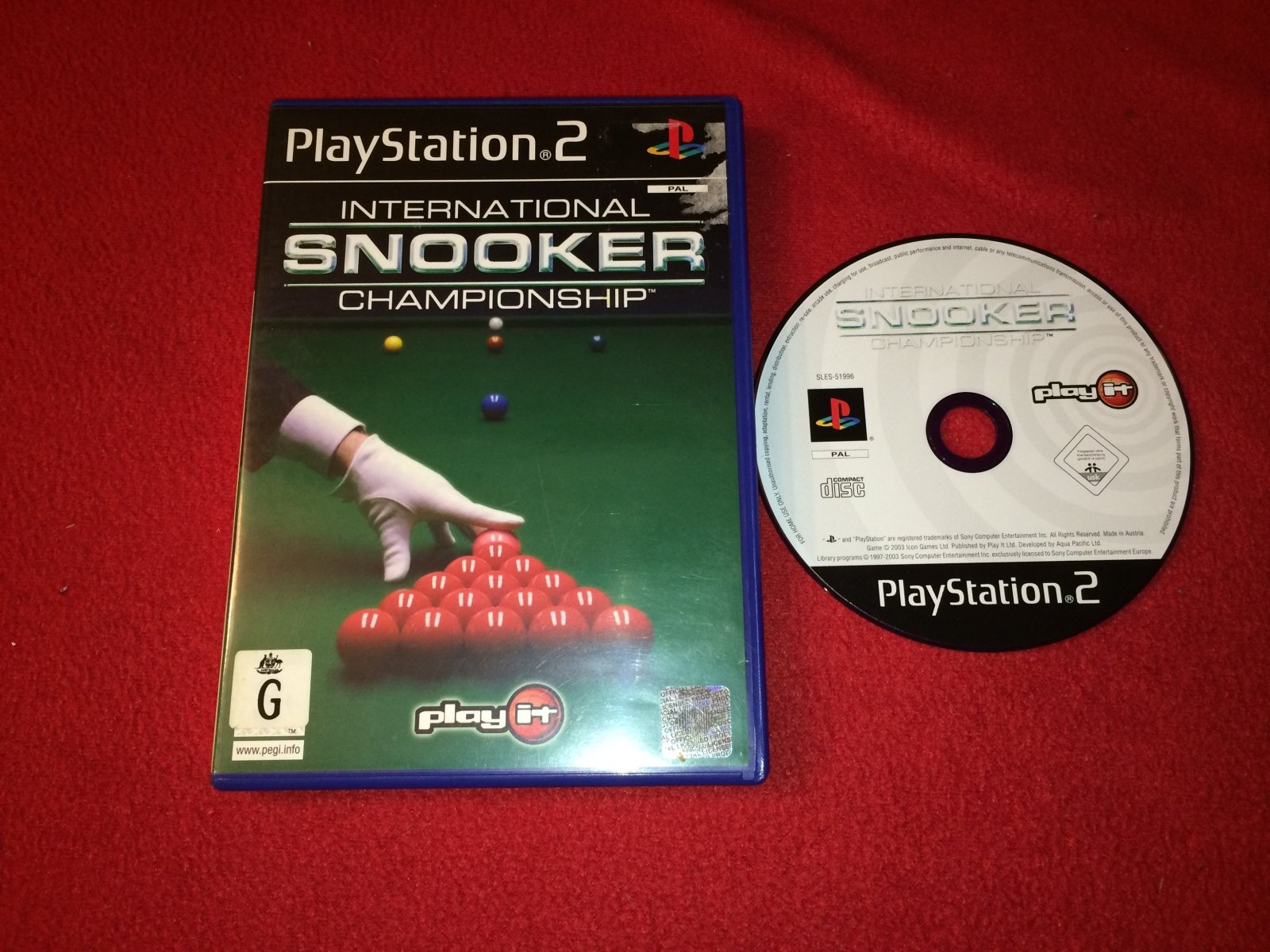 International Snooker Championship - PS2 Game - PlayStation 2, Games, Sports - Level Up Gaming NZ