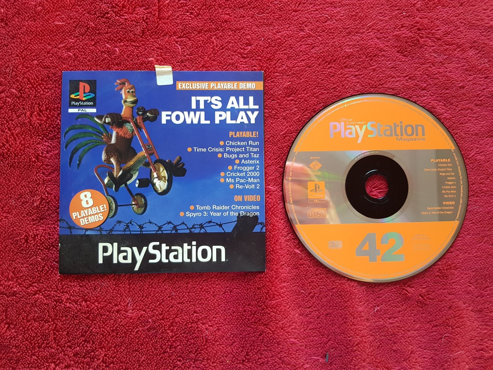 Chicken Run and Other Demos: Playstation Magazine 42 - PS1 Game Demo - PlayStation, Games, Action and adventure - Level Up Gaming NZ
