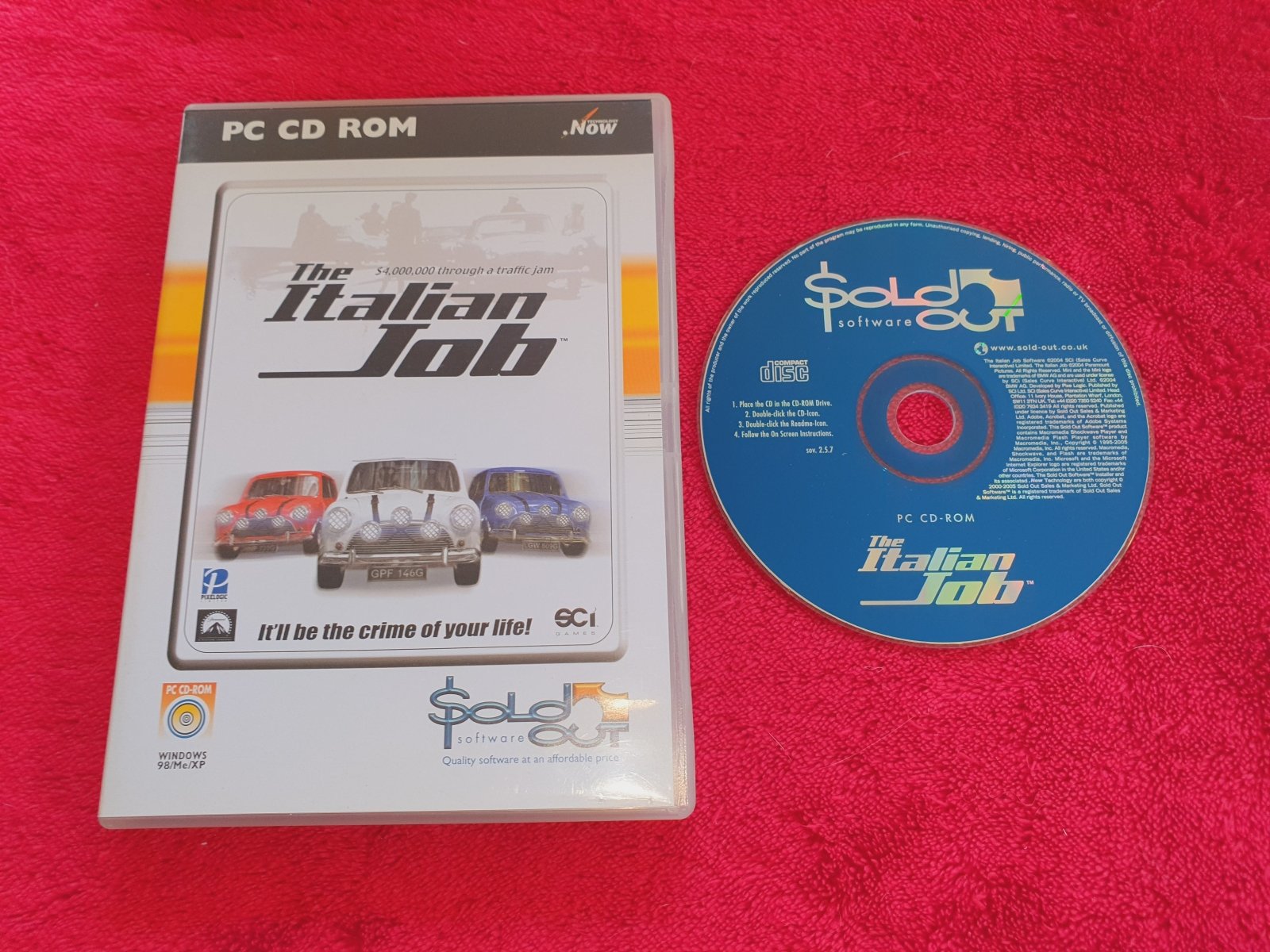 The Italian Job - PC Game - PC games, Driving and racing - Level Up Gaming NZ