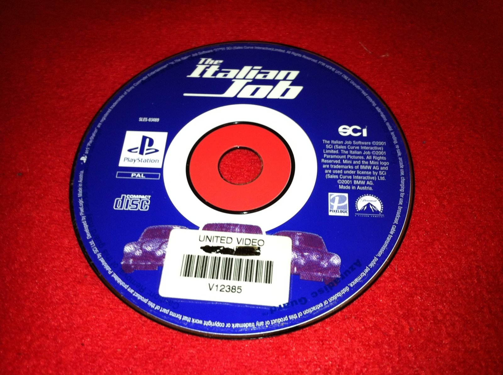The Italian Job - PS1 Game - PlayStation, Games, Driving and racing - Level Up Gaming NZ