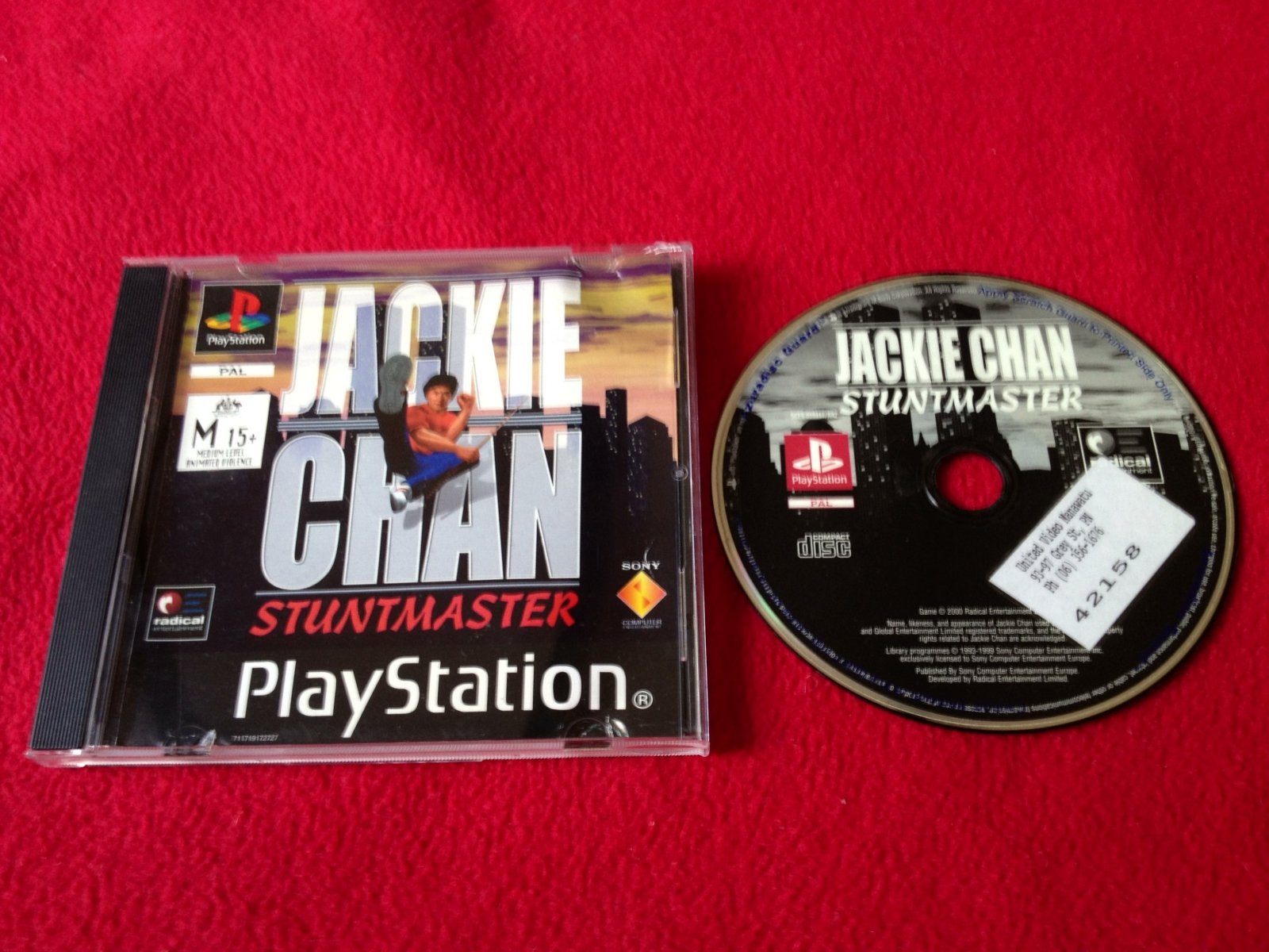 Jackie Chan's Stuntmaster - PS1 Game - PlayStation, Games, Fighting - Level Up Gaming NZ