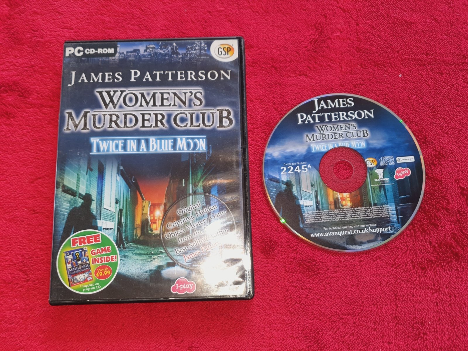 James Patterson Women's Murder Club: Twice in Blue Moon - Hidden Object PC Game - PC games, Action and adventure - Level Up Gaming NZ