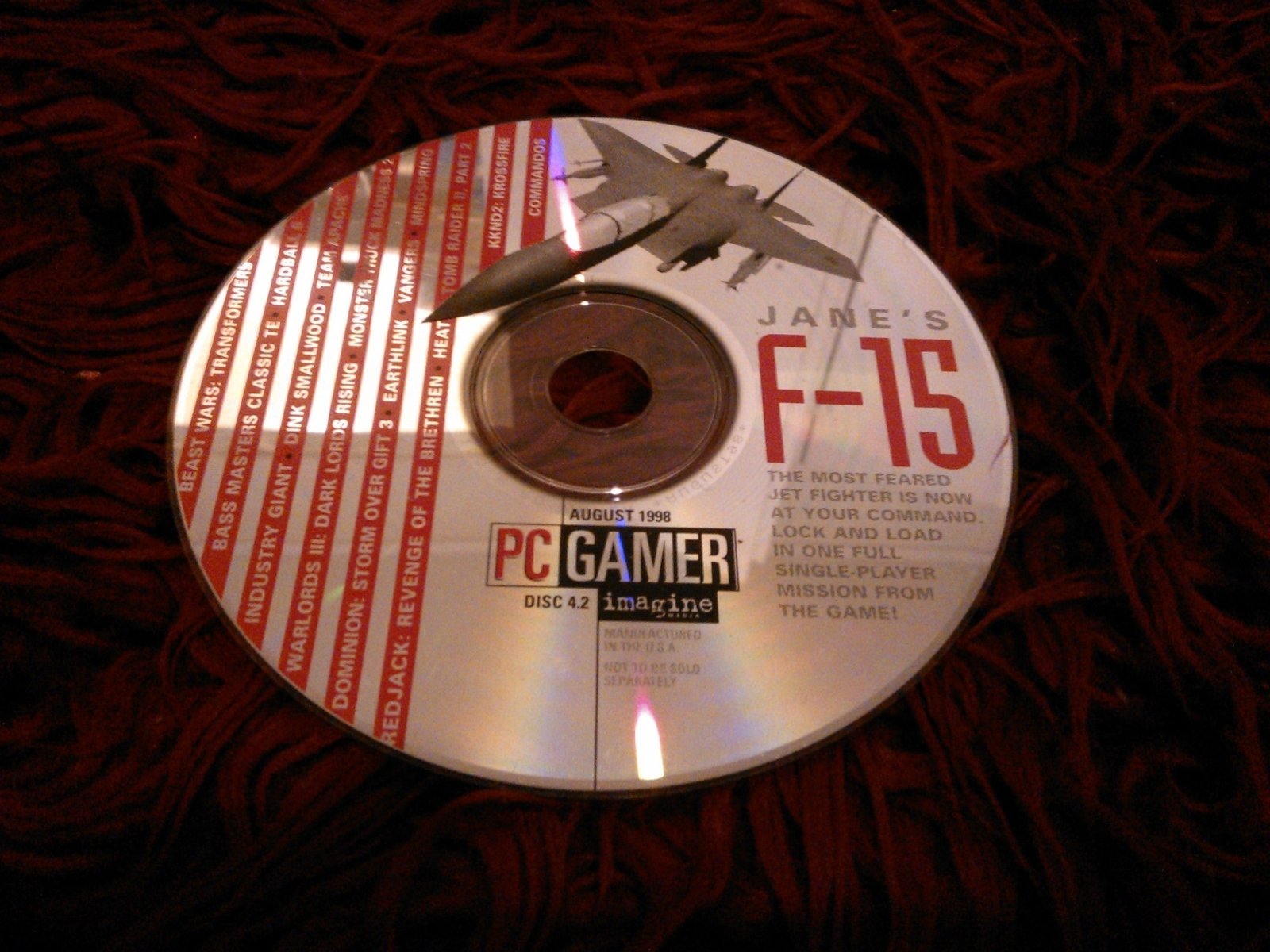 Jane's Combat Simulations: F - 15 - PC Game - PC games, Simulation - Level Up Gaming NZ