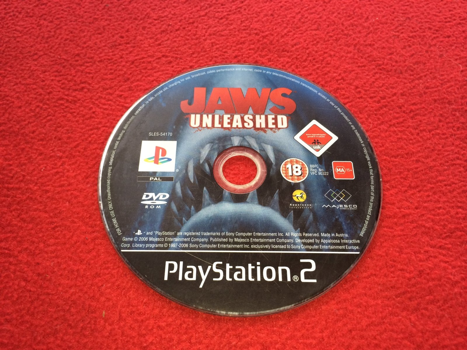 Jaws Unleashed - PS2 Game - PlayStation 2, Games, Action and adventure - Level Up Gaming NZ