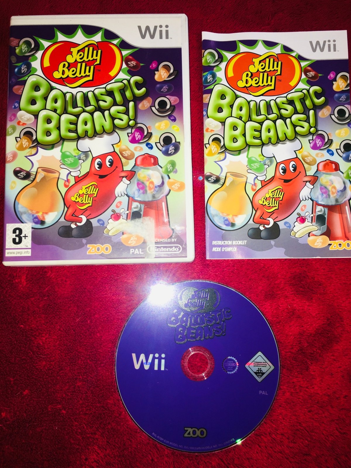 Jelly Belly Ballistic Beans - Wii Game - Wii Games - Level Up Gaming NZ