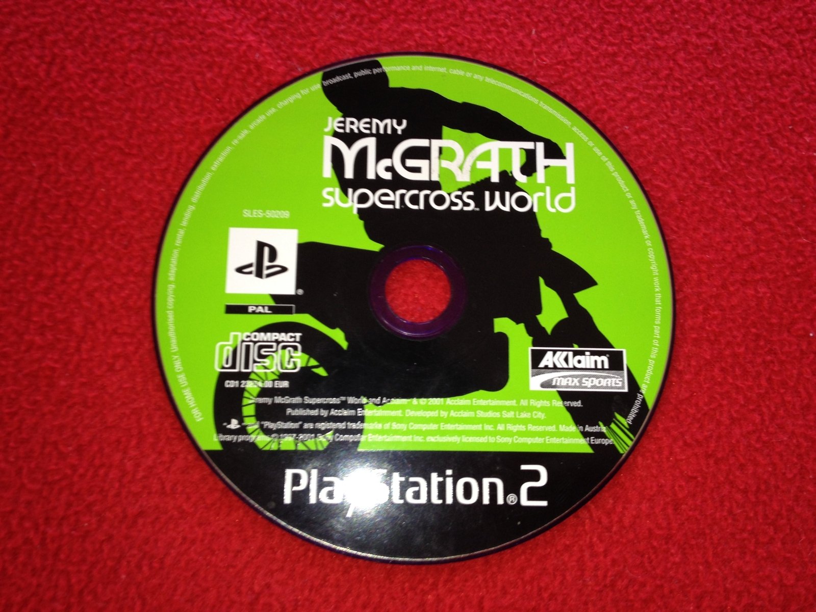 Jeremy McGrath Supercross World - PS2 Game - PlayStation 2, Games, Sports - Level Up Gaming NZ
