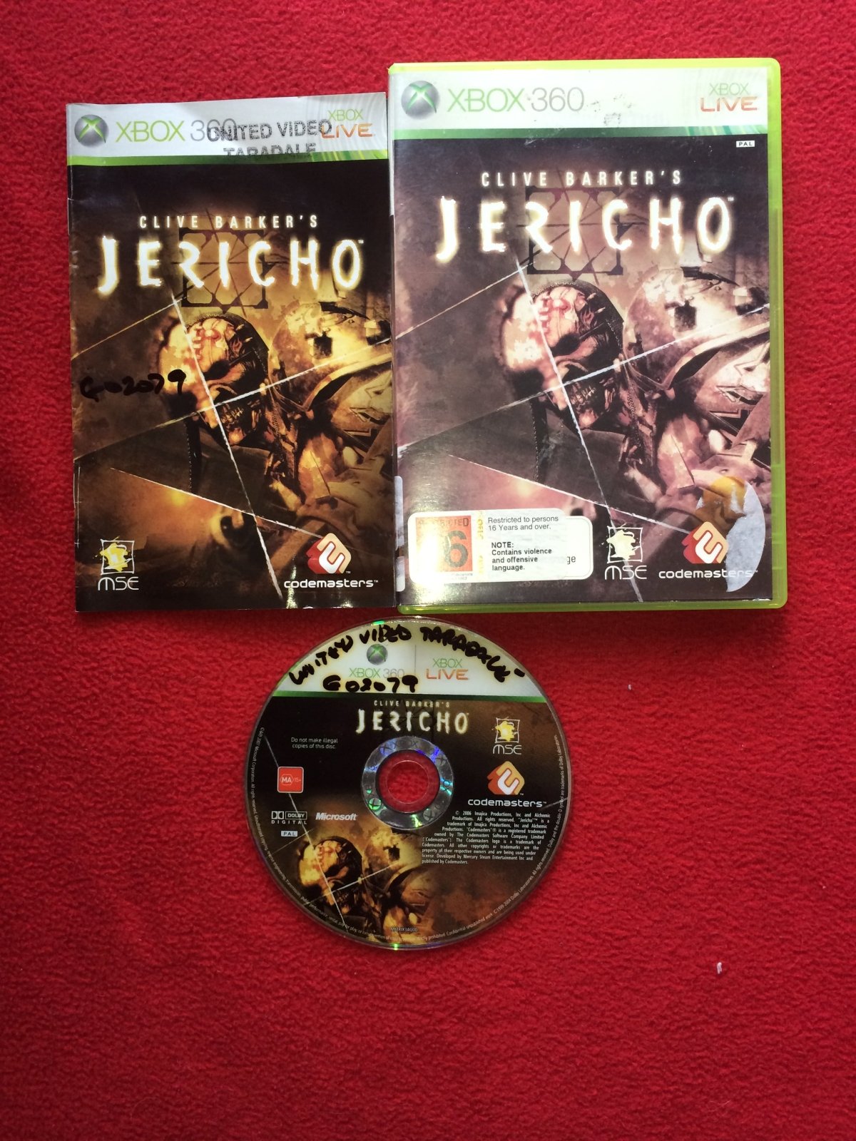 Clive Barker's Jericho - XBOX360 Game - Xbox 360, Games, Shooter - Level Up Gaming NZ