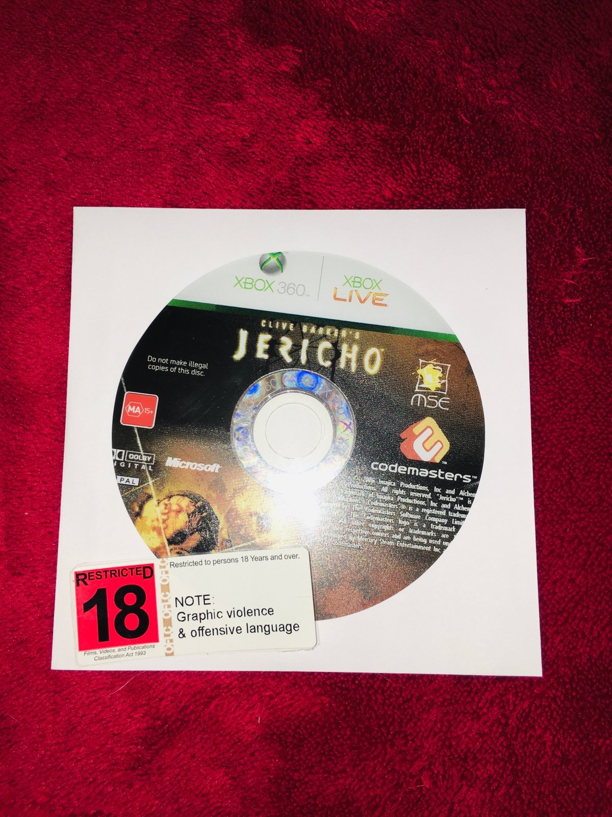 Jericho - XBOX360 Game - Xbox 360, Games, Shooter - Level Up Gaming NZ