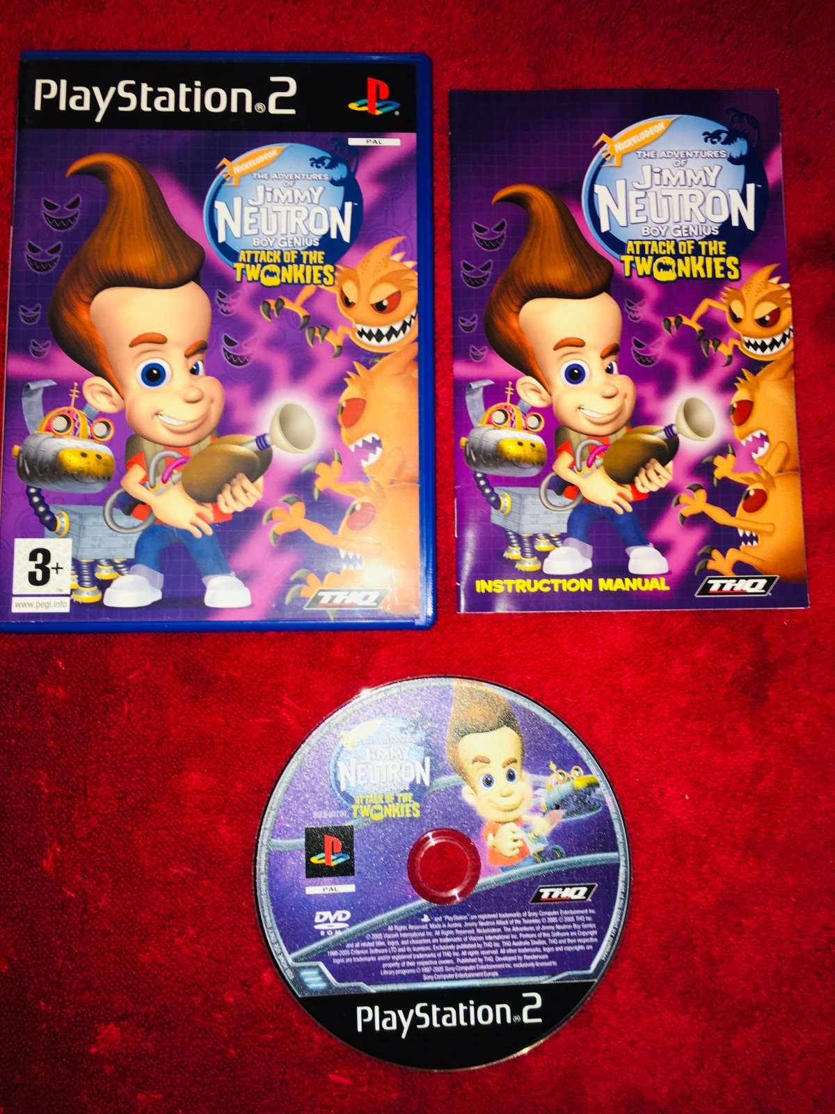 Jimmy Neutron Attack of the Twonkies - First Print PS2 Game - PlayStation 2, Games, Action and adventure - Level Up Gaming NZ