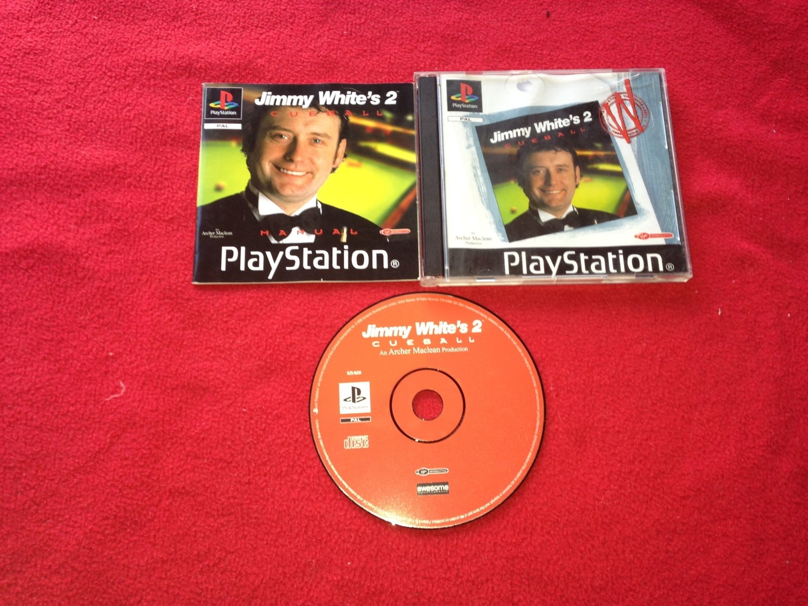 Jimmy White's 2 - Cueball - PS1 Game - PlayStation, Games, Sports - Level Up Gaming NZ