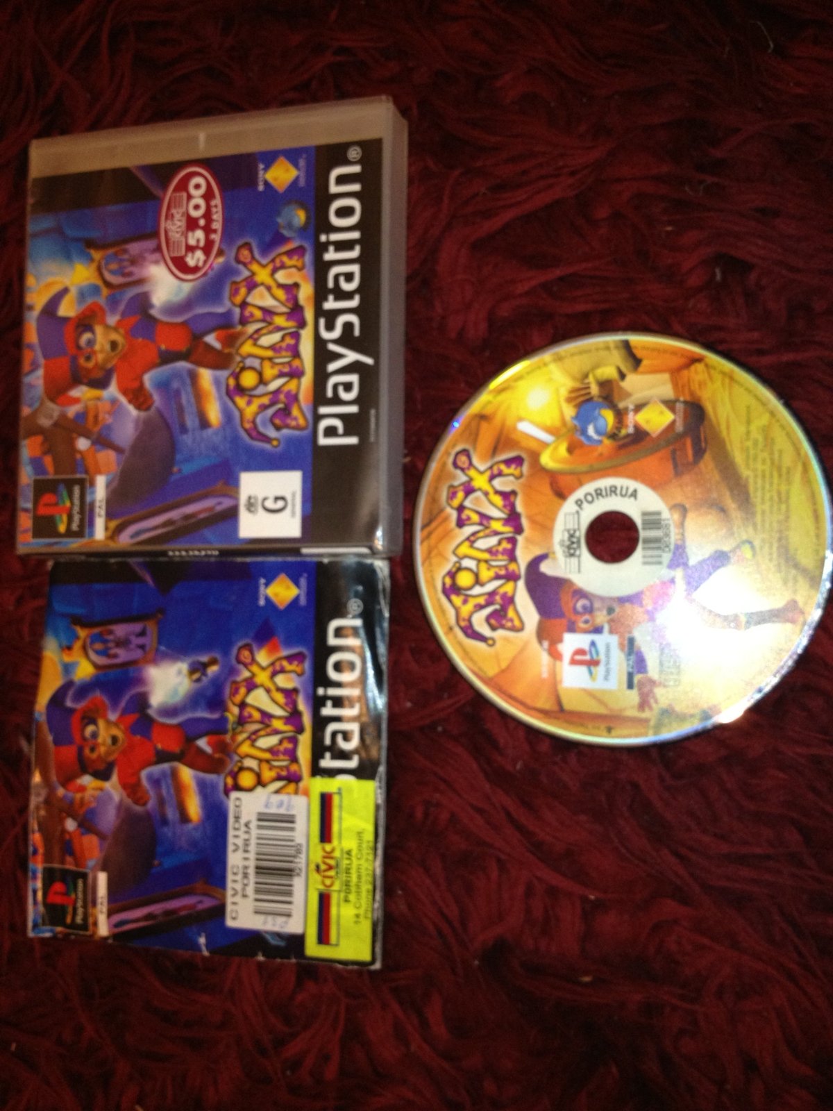 Jinx - PS1 Game - PlayStation, Games, Action and adventure - Level Up Gaming NZ