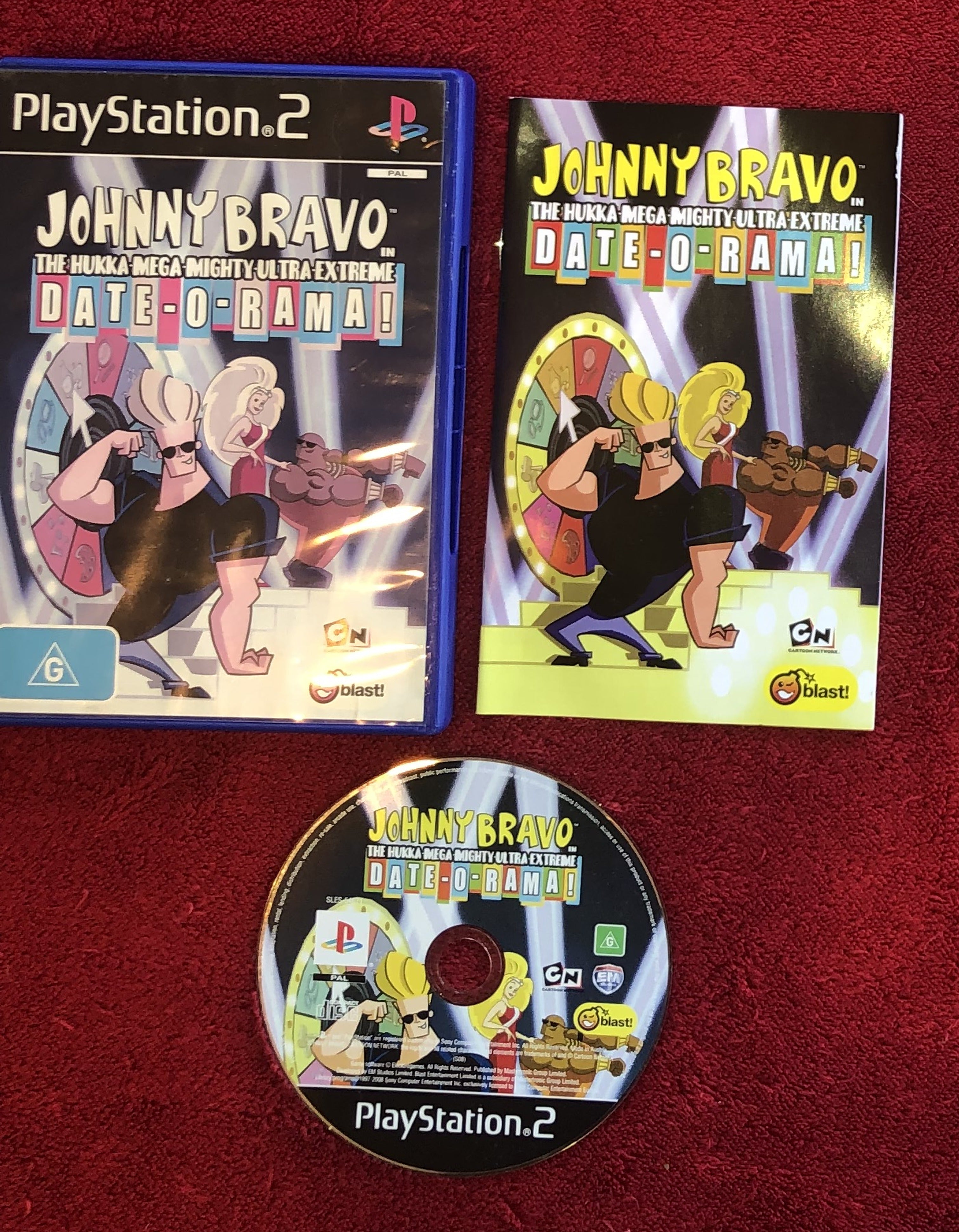 Johnny Bravo: Date-O-Rama! - PS2 Game - PlayStation 2, Games, Action and adventure - Level Up Gaming NZ