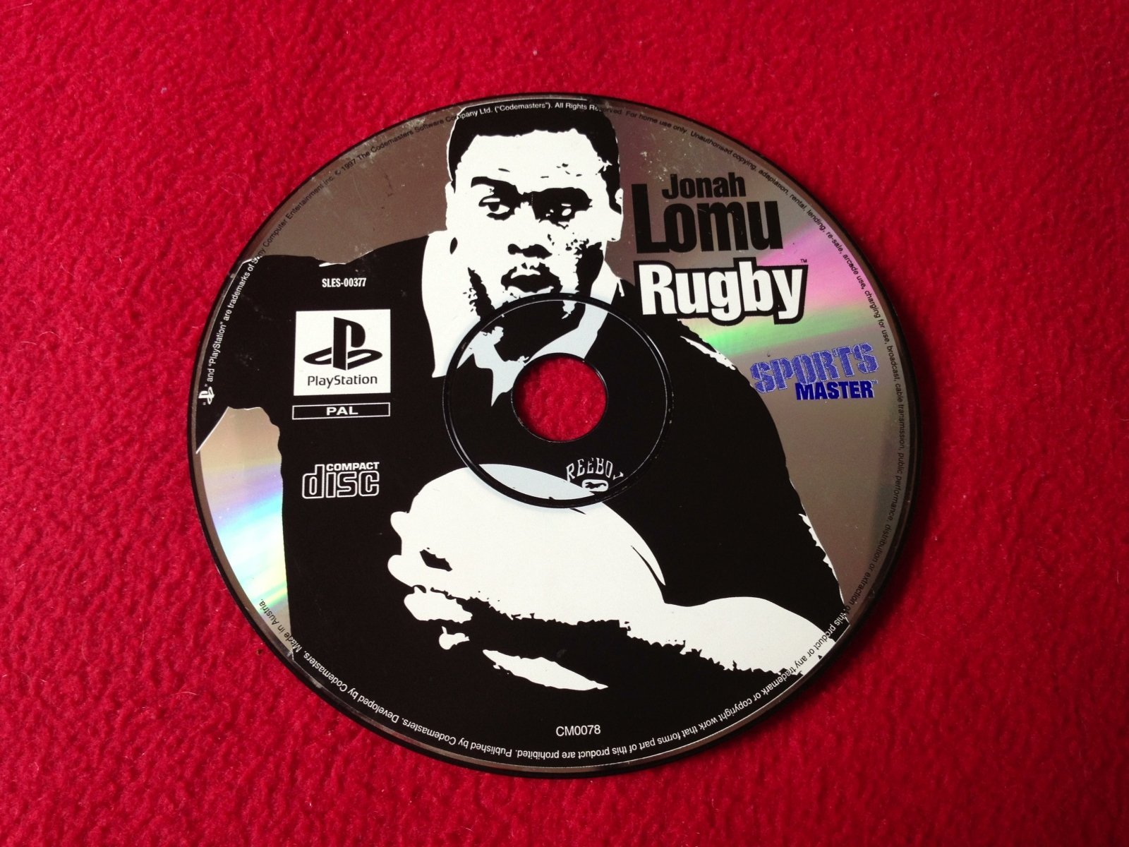 Jonah Lomu Rugby - PS1 Game - PlayStation, Games, Sports - Level Up Gaming NZ