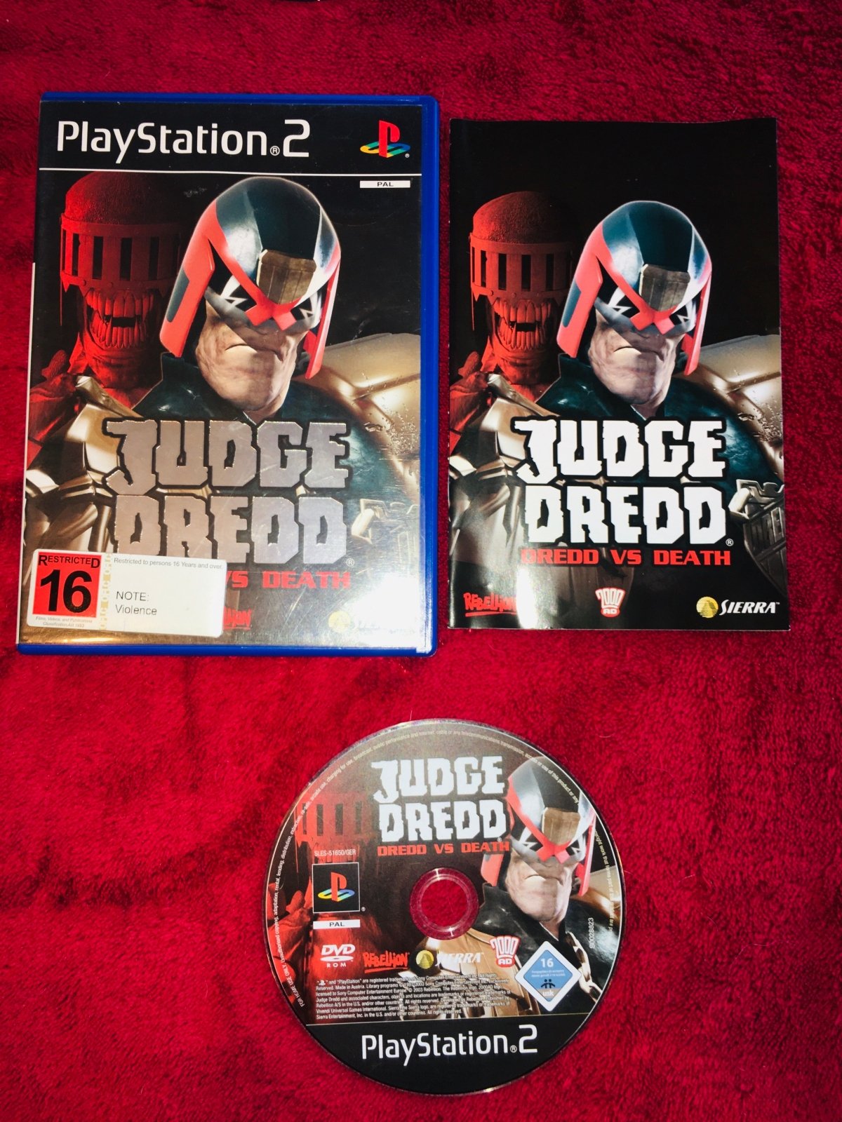 Judge Dredd: Dredd vs Death - NEAR NEW PS2 Game - PlayStation 2, Games, Action and adventure - Level Up Gaming NZ